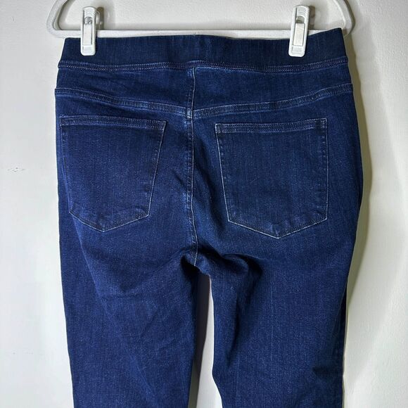 J.CREW Jeans Women 32 Dark Wash Stretch Denim Skinny Jeggings Pull On Comfy NWT - Picture 4 of 6